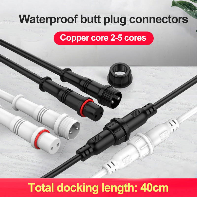 Waterproof Butt Plug Wire Connector Outdoor Cable Joint