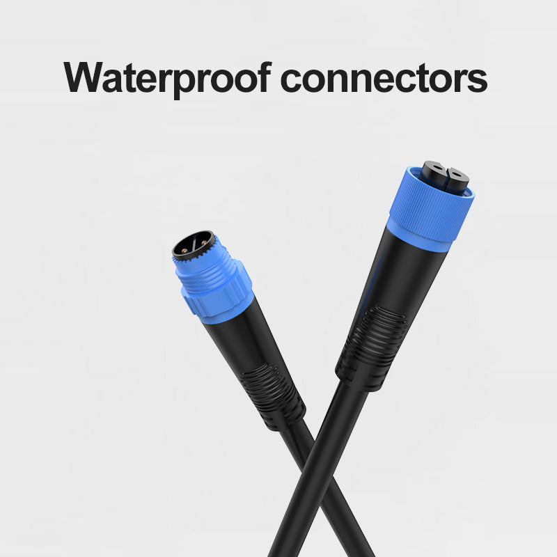 M15 Waterproof Butt Plug Connector with Rubber Core