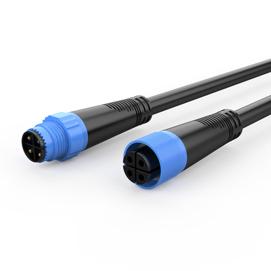 M15 Waterproof Butt Plug Connector with Rubber Core