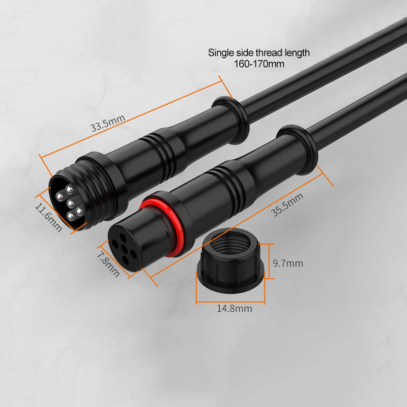 Waterproof Butt Plug Wire Connector Outdoor Cable Joint